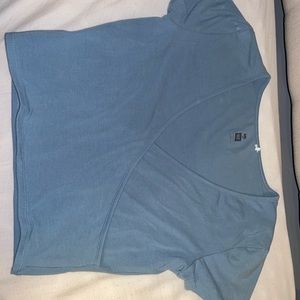 pacsun cropped wrap top